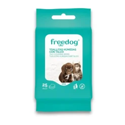 Freedog Toallitas Húmedas con Talco para perros y gatos New