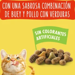 Friskies Adult Buey con Pollo y Verduras pienso para gatos Sale