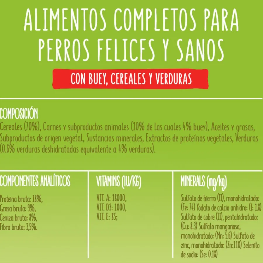 Friskies Adult Buey y Verduras pienso para perros Best