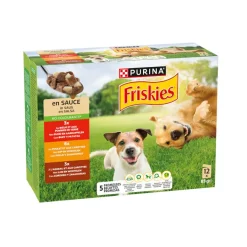 Friskies Carne en Salsa sobre para perros Discount