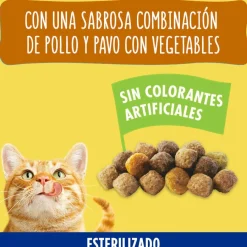Friskies Sterilized Pollo y Pavo con Verduras pienso para gatos Best