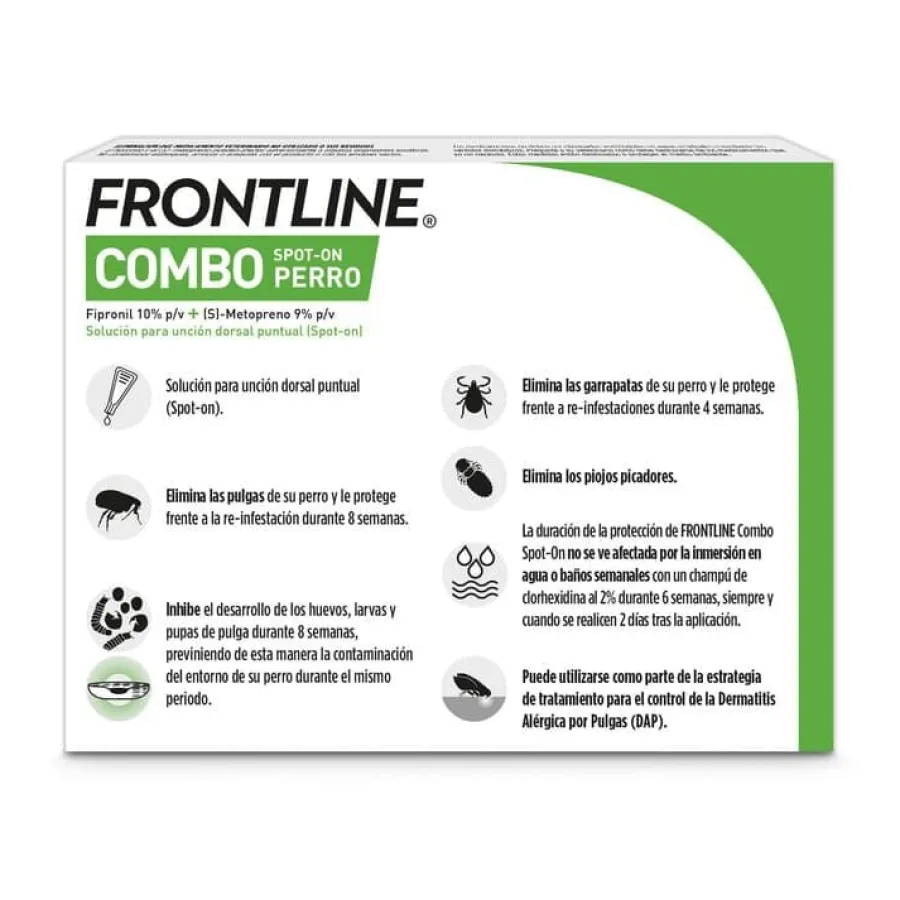 Frontline Combo Pipetas Antiparasitarias para perros medianos Best
