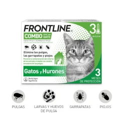 Frontline Combo Pipetas Antiparasitarias para gatos y hurones Clearance
