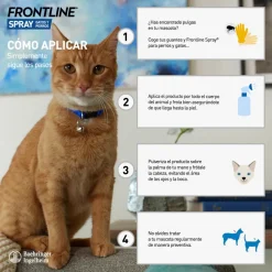 Frontline Spray Antiparasitario para perros y gatos Hot