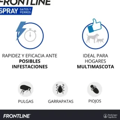 Frontline Spray Antiparasitario para perros y gatos Hot