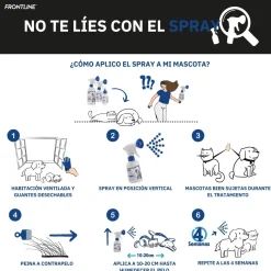 Frontline Spray Antiparasitario para perros y gatos Hot