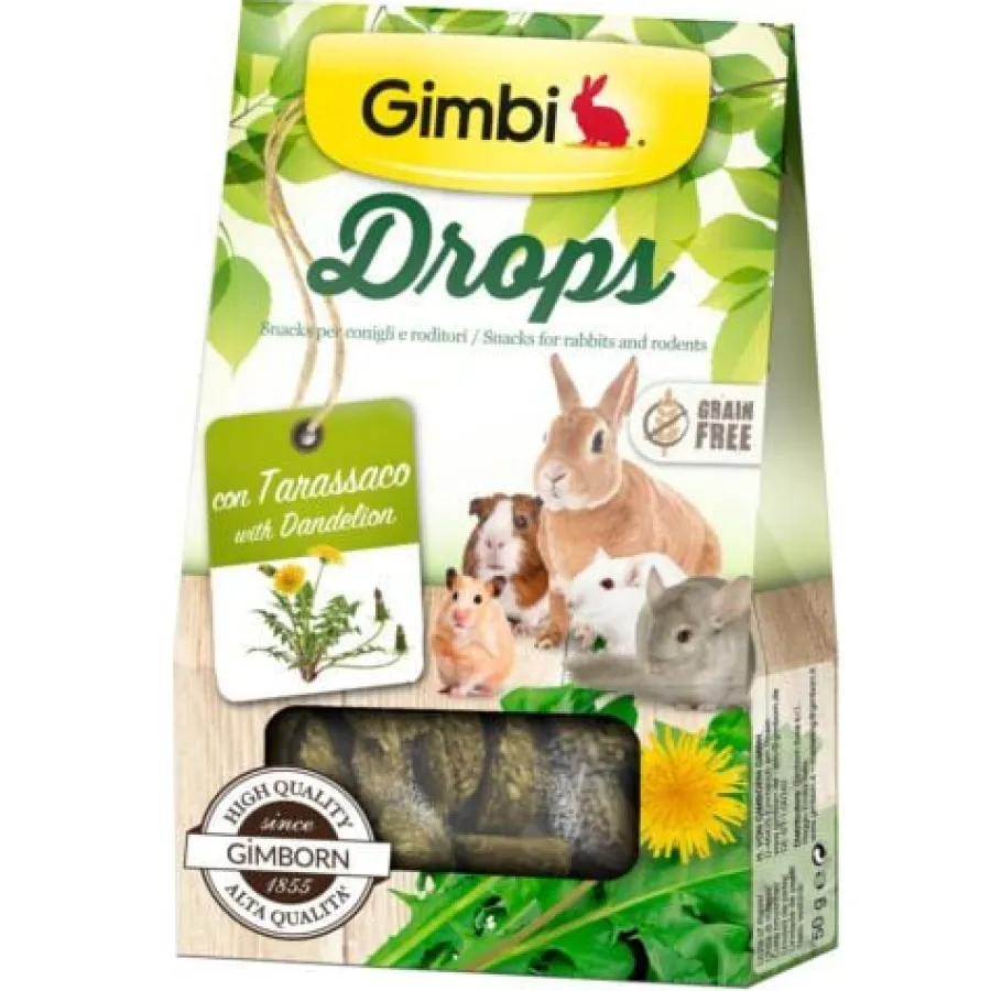 Gimbi Drops Chuches Diente de León para roedores Outlet