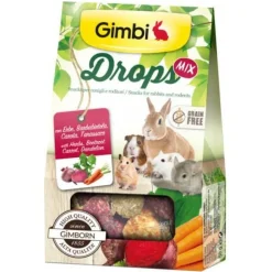 Gimbi Drops Mix Chuches para roedores Hot