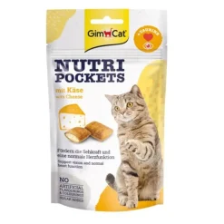 GimCat Bocaditos Nutri Pockets de queso para gatos Best