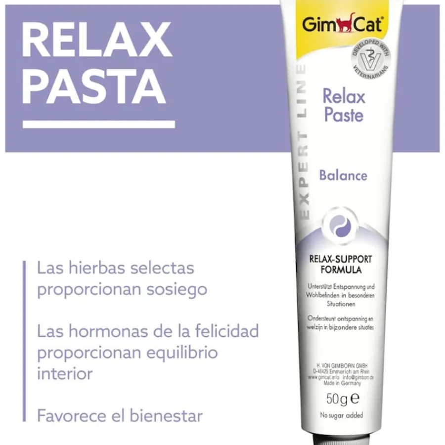 GimCat Relax Pasta Tranquilizante para gatos Clearance
