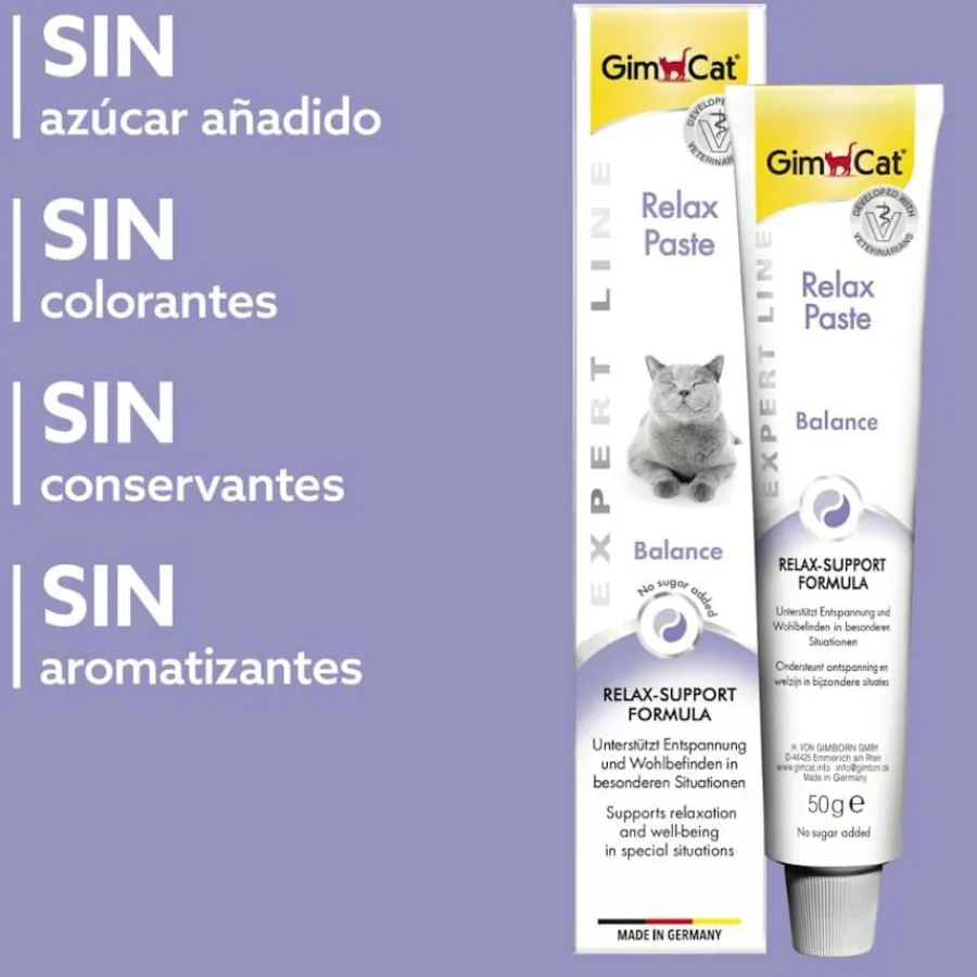 GimCat Relax Pasta Tranquilizante para gatos Clearance