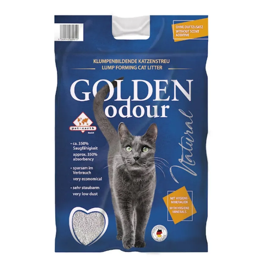 Golden Grey Golden Odour Arena Aglomerante Absorbe Olores para gatos Discount