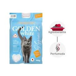 Golden Grey Golden White Arena Aglomerante Lavanda para gatos Online