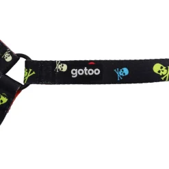 Gotoo Arnés estampado calavera negro para perros Sale