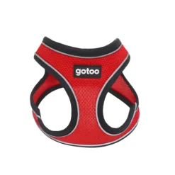 Gotoo Arnés ajustable de malla rojo para perros Outlet