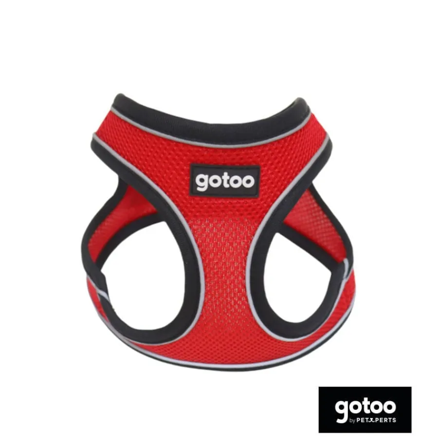 Gotoo Arnés ajustable de malla rojo para perros Outlet