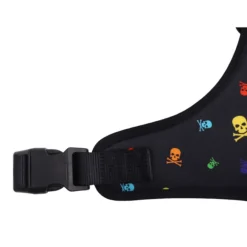 Gotoo Arnés ajustable estampado calavera negro para perros Outlet