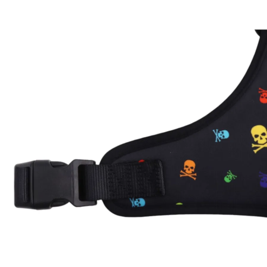 Gotoo Arnés ajustable estampado calavera negro para perros Outlet