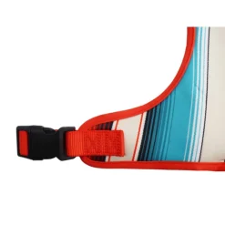 Gotoo Arnés ajustable estampado de rayas multicolor para perros New