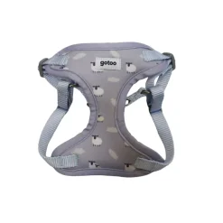 Gotoo Arnés ajustable estampado ovejitas gris para cachorros Best