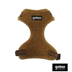 Gotoo Arnés ajustable teddy marrón para perros Online