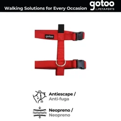 Gotoo Arnés antiescape rojo para perros Discount