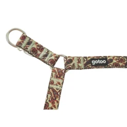 Gotoo Arnés estampado cachemira caqui para perros Discount