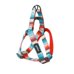 Gotoo Arnés estampado de rayas multicolor para perros Outlet