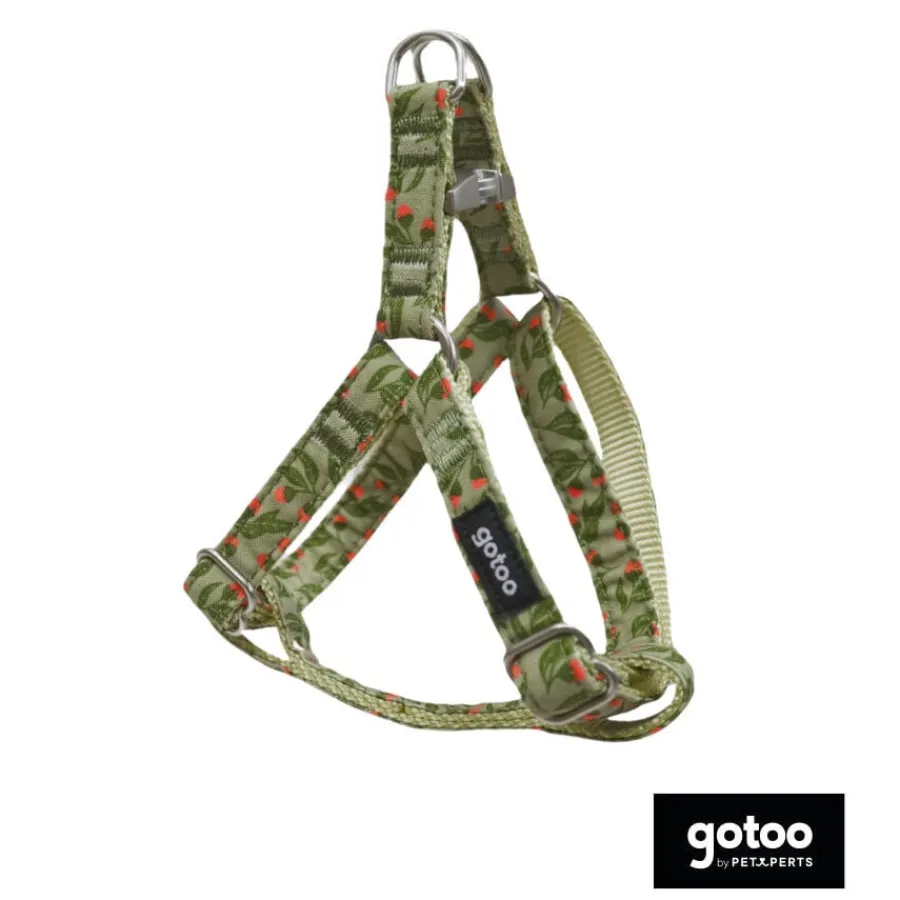 Gotoo Arnés estampado floral para perros