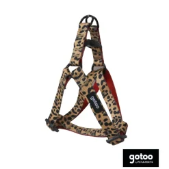Gotoo Arnés estampado leopardo para perros Best