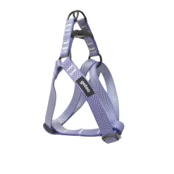 Gotoo Arnés estampado rayas azules para perros