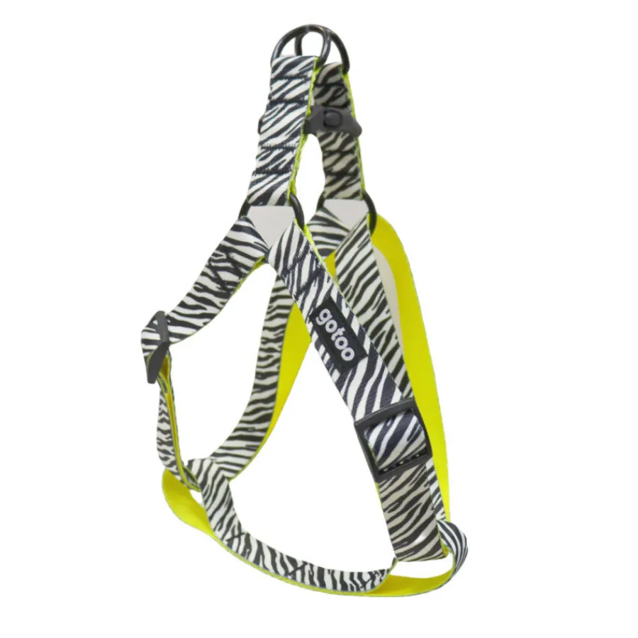 Gotoo Arnés estampado zebra para perros Best