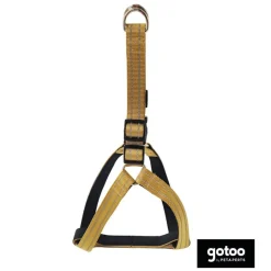 Gotoo Arnés reflectante de neopreno beige para perros Clearance