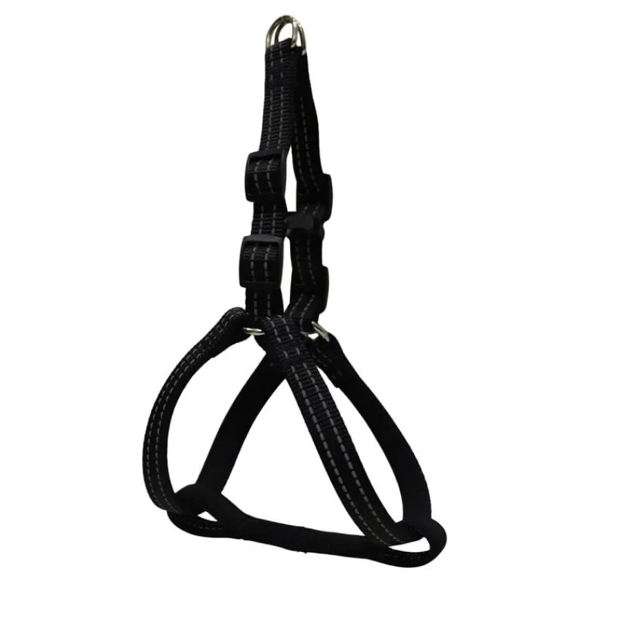 Gotoo Arnés reflectante de neopreno negro para perros Best