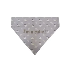 Gotoo Bandana estampada ovejitas gris para perros Hot