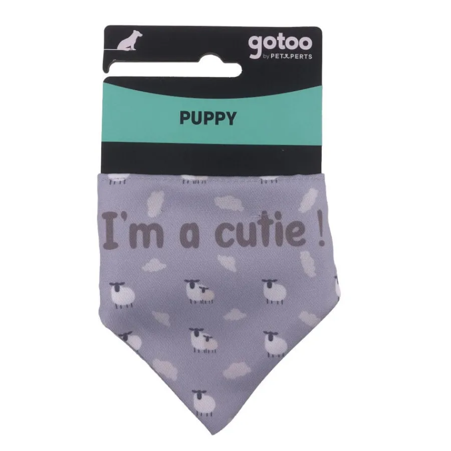 Gotoo Bandana estampada ovejitas gris para perros Hot