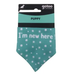 Gotoo Bandana estampada verde para perros Discount