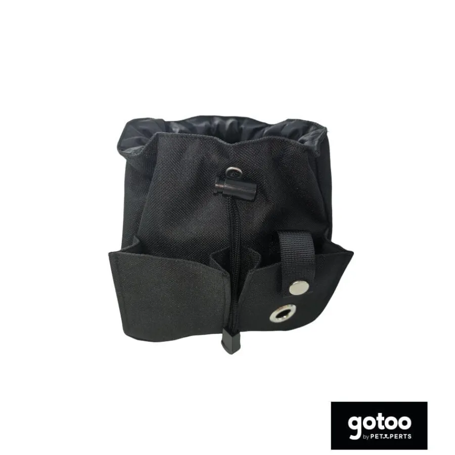 Gotoo Bolsa porta premio negra para perros Best