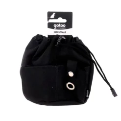 Gotoo Bolsa porta premio negra para perros Best