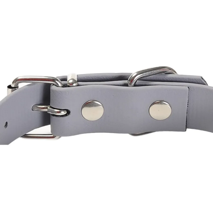 Gotoo Collar Biothane gris para perros Hot