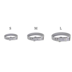 Gotoo Collar Biothane gris para perros Hot