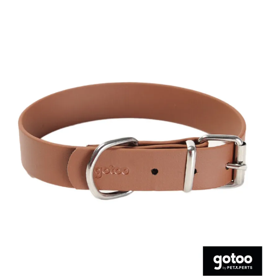 Gotoo Collar Biothane marrón para perros Sale