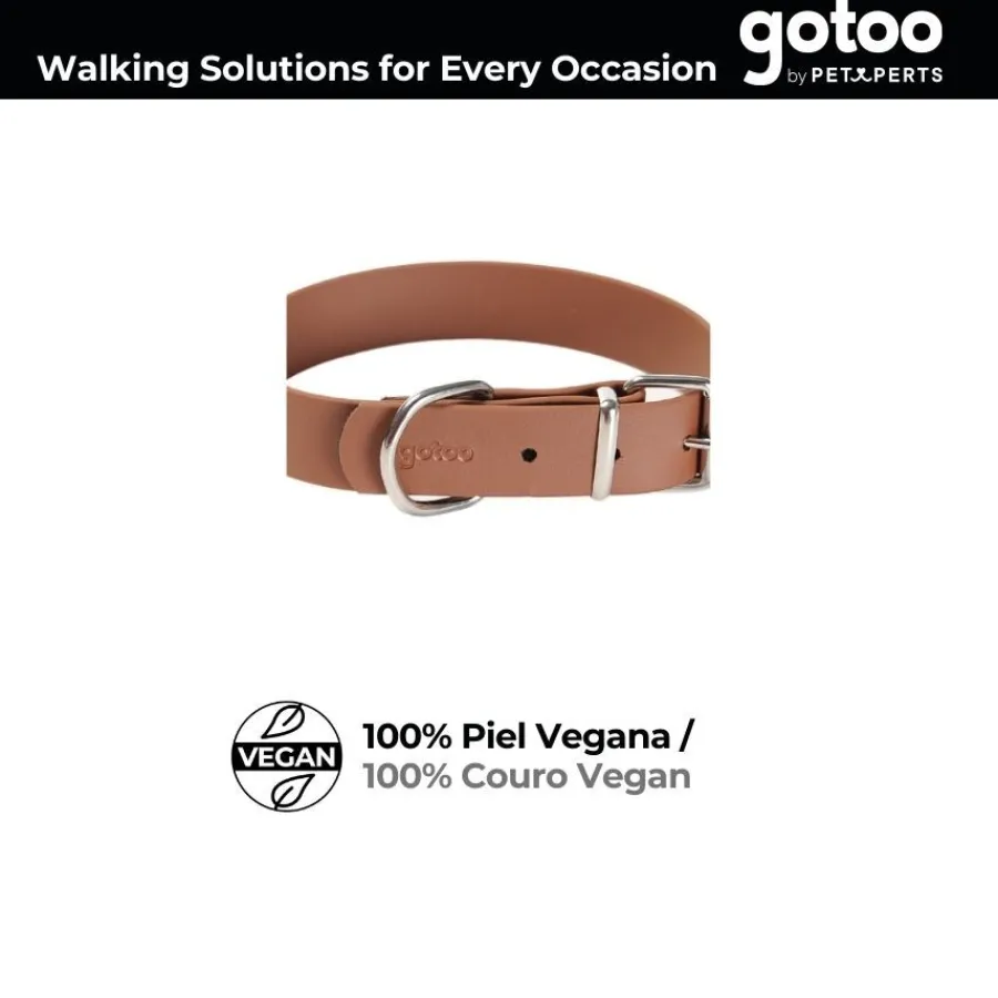 Gotoo Collar Biothane marrón para perros Sale