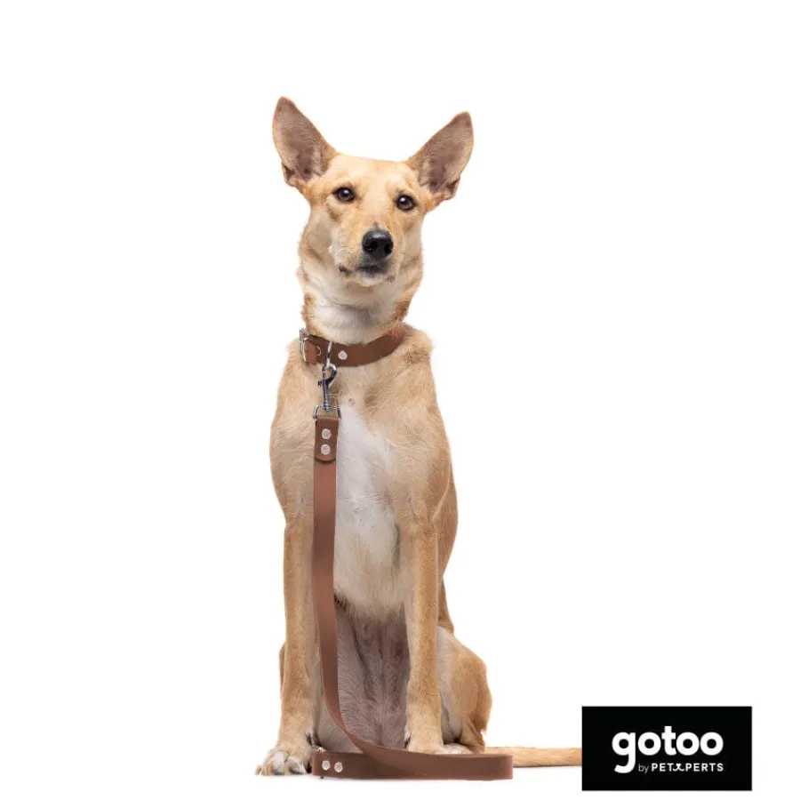 Gotoo Collar Biothane marrón para perros Sale
