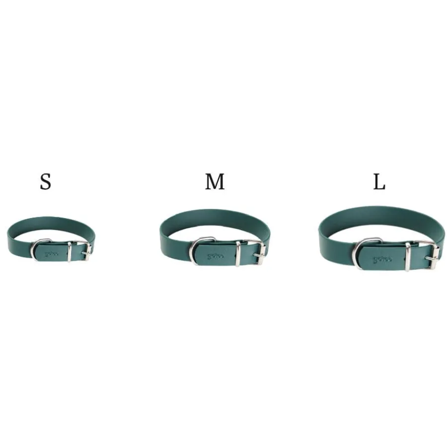 Gotoo Collar Biothane verde para perros Online