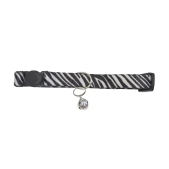 Gotoo Collar con cascabel de zebra para gatos Online