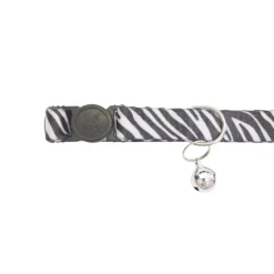 Gotoo Collar con cascabel de zebra para gatos Online