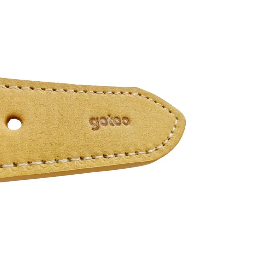 Gotoo Collar cuero azul para perros Sale