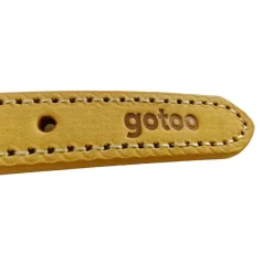 Gotoo Collar cuero verde para perros Sale