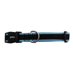 Gotoo collar de malla transpirable turquesa para perros Outlet
